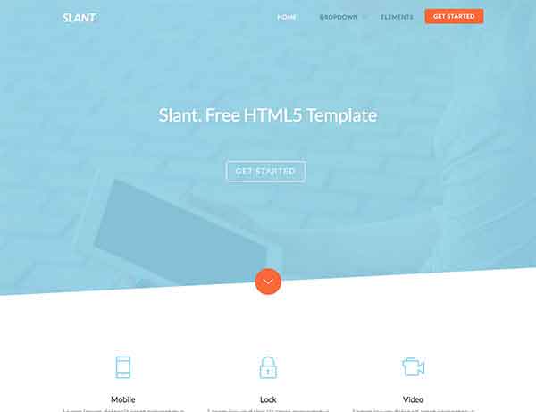 Free HTML5 Bootstrap Template