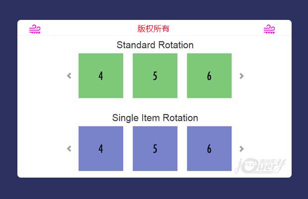 基于原生Bootstrap carousel扩展的实用jQuery旋转木马，横向轮播