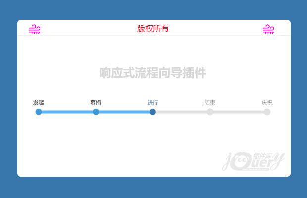 jQuery响应式流程向导插件setStep.js
